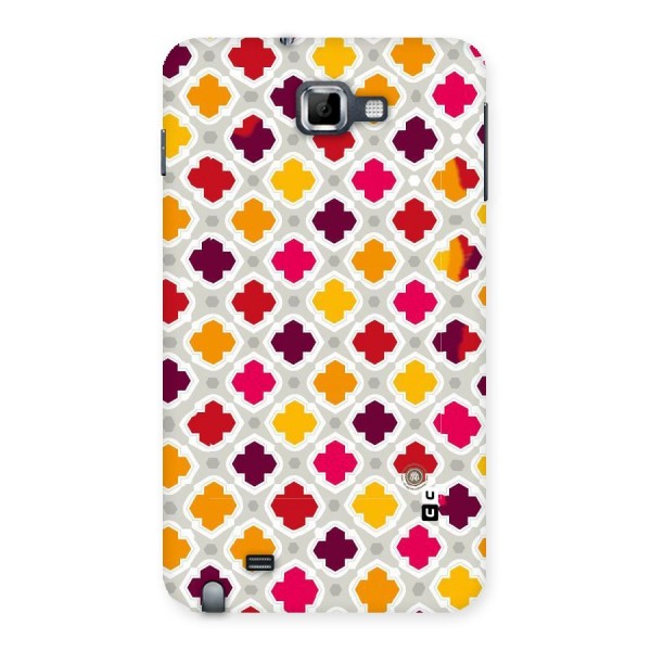 Bright Pattern Back Case for Galaxy Note