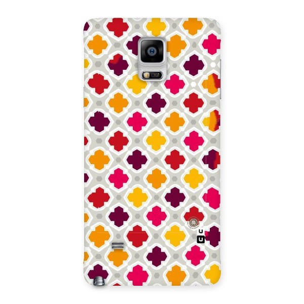 Bright Pattern Back Case for Galaxy Note 4