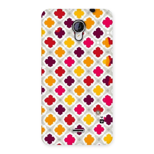 Bright Pattern Back Case for Micromax Unite 2 A106