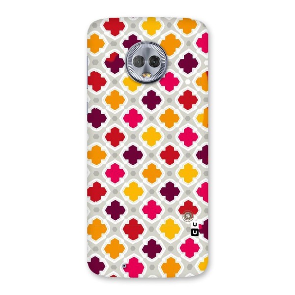 Bright Pattern Back Case for Moto G6