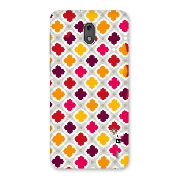 Bright Pattern Back Case for Nokia 2