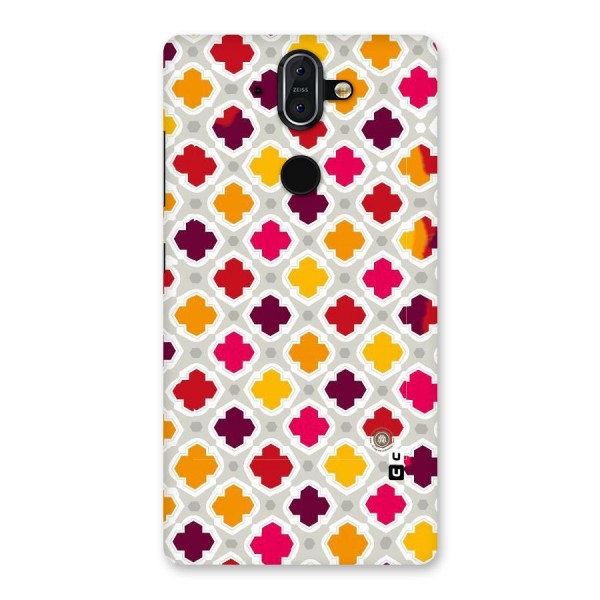 Bright Pattern Back Case for Nokia 8 Sirocco