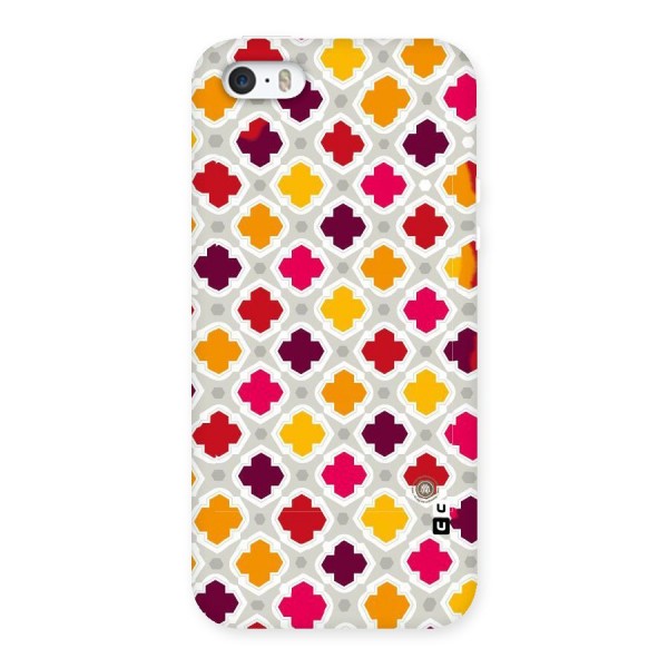 Bright Pattern Back Case for iPhone SE