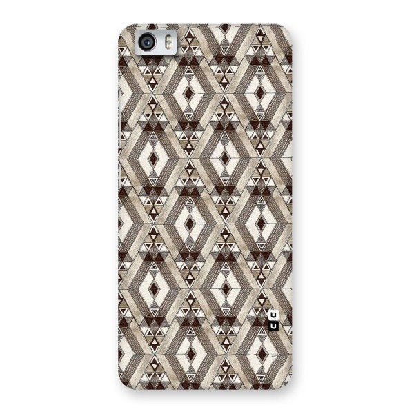 Brown Abstract Design Back Case for Xiaomi Redmi Mi5