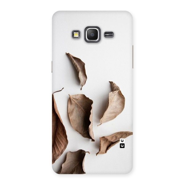 Brown Dusty Leaves Back Case for Galaxy Grand Prime