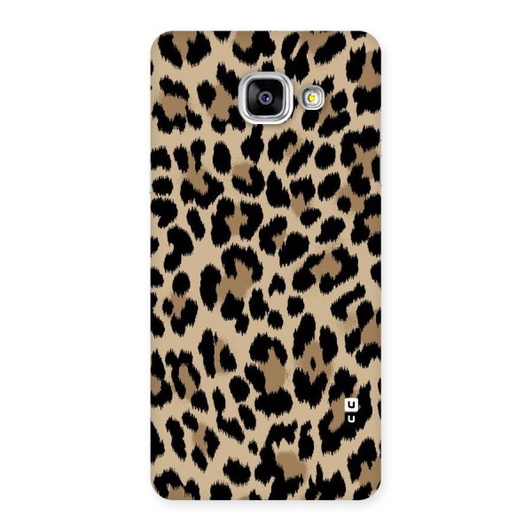 Brown Leapord Print Back Case for Galaxy A5 2016