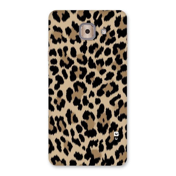 Brown Leapord Print Back Case for Galaxy J7 Max