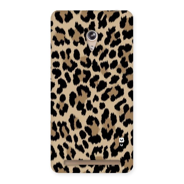 Brown Leapord Print Back Case for Zenfone 6