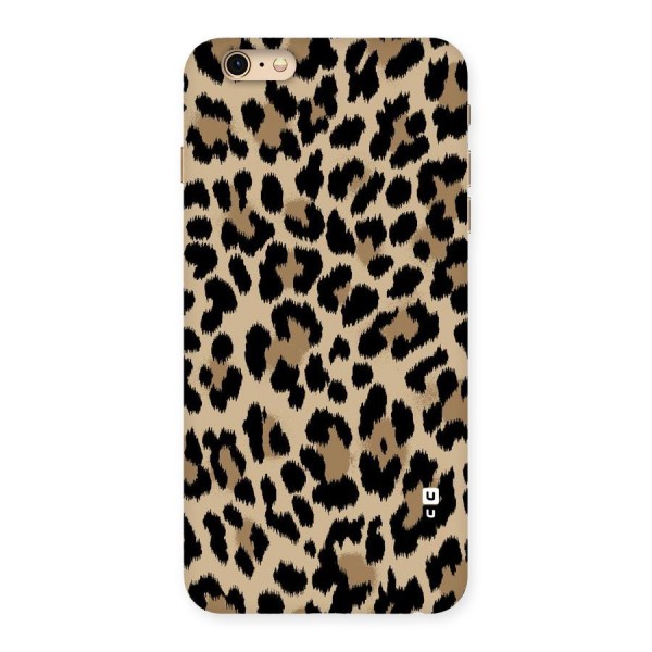 Brown Leapord Print Back Case for iPhone 6 Plus 6S Plus