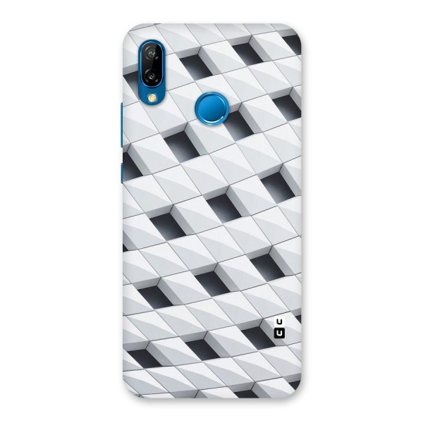 Building Pattern Back Case for Huawei P20 Lite