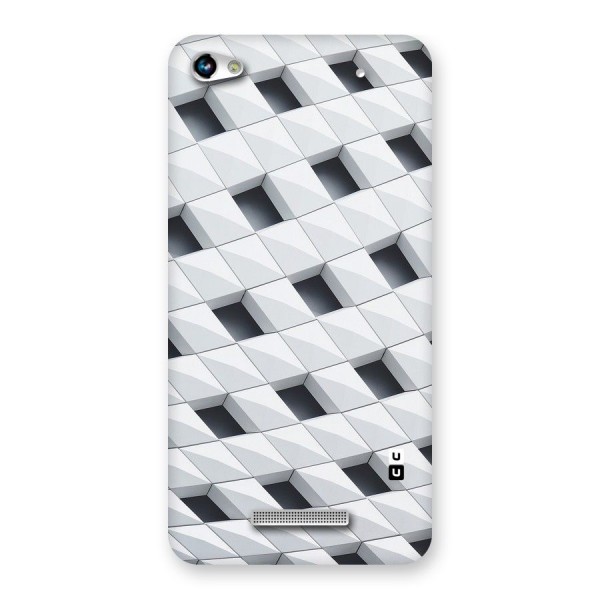 Building Pattern Back Case for Micromax Hue 2