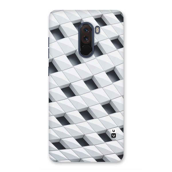 Building Pattern Back Case for Poco F1