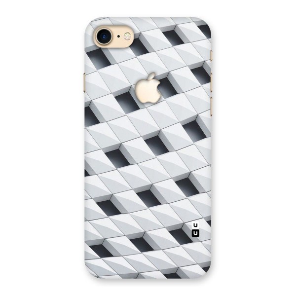 Building Pattern Back Case for iPhone 7 Apple Cut