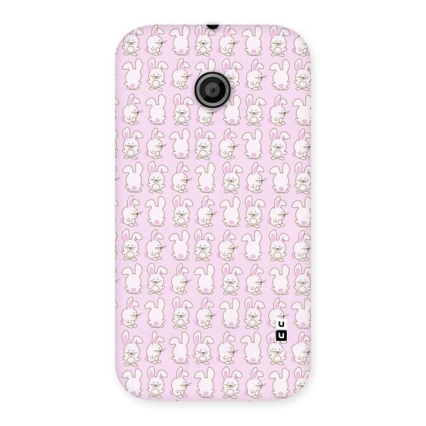 Bunny Cute Back Case for Moto E