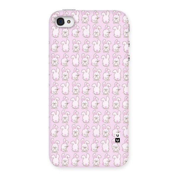 Bunny Cute Back Case for iPhone 4 4s