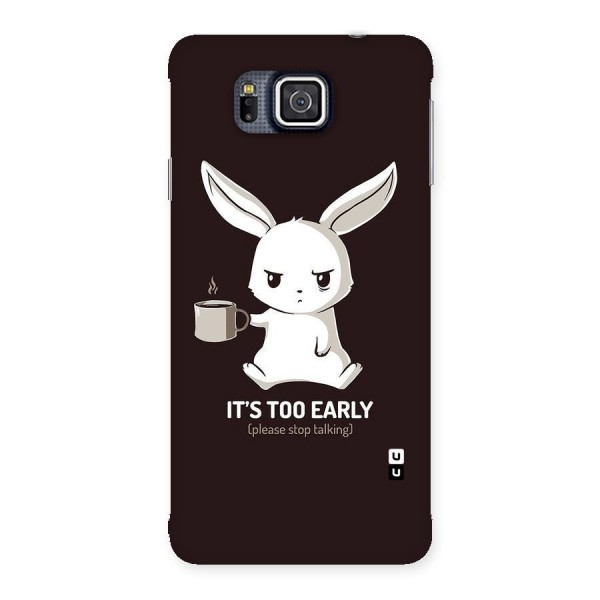 Bunny Early Back Case for Galaxy Alpha