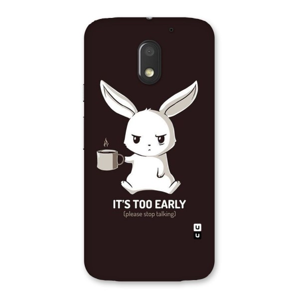 Bunny Early Back Case for Moto E3 Power