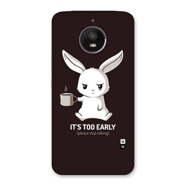 Bunny Early Back Case for Moto E4 Plus