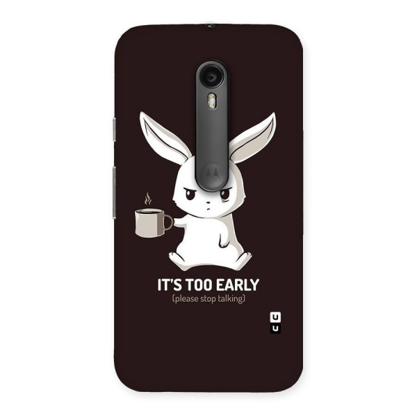 Bunny Early Back Case for Moto G3