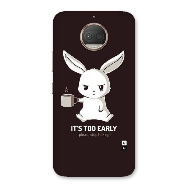 Bunny Early Back Case for Moto G5s Plus