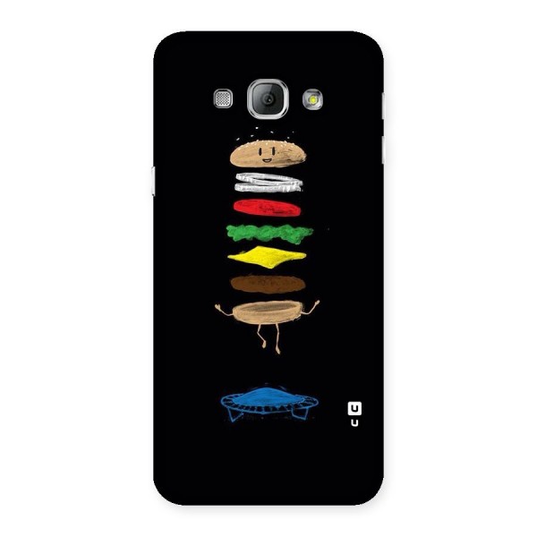 Burger Jump Back Case for Galaxy A8