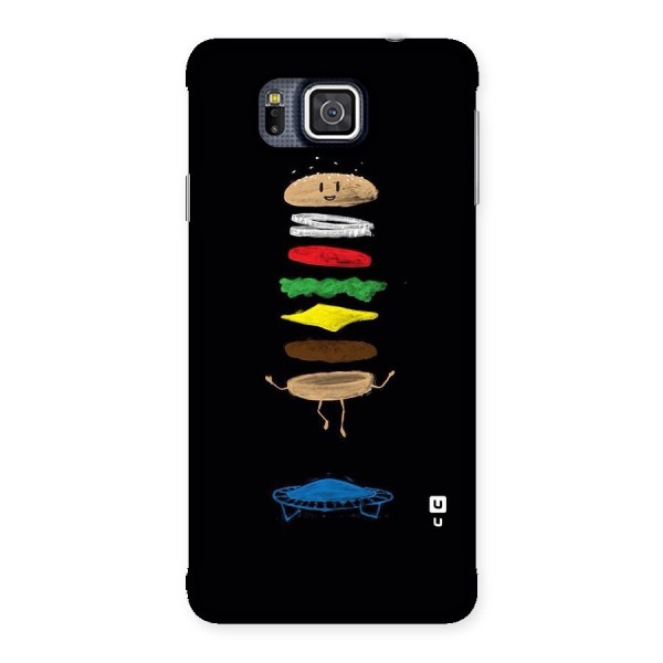 Burger Jump Back Case for Galaxy Alpha