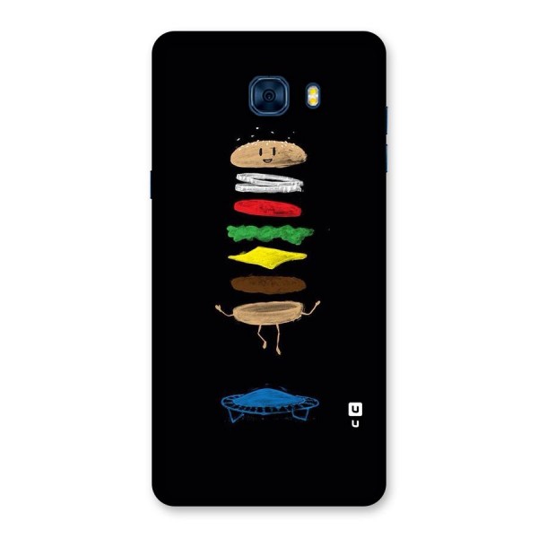 Burger Jump Back Case for Galaxy C7 Pro