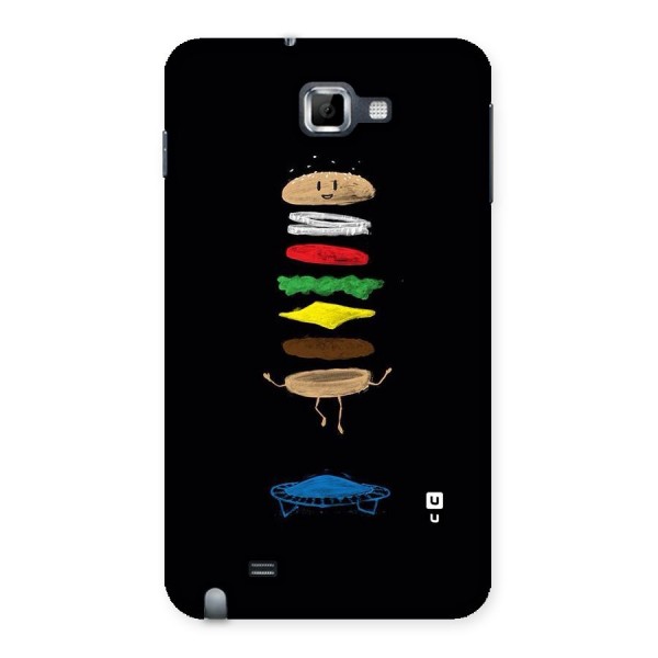 Burger Jump Back Case for Galaxy Note