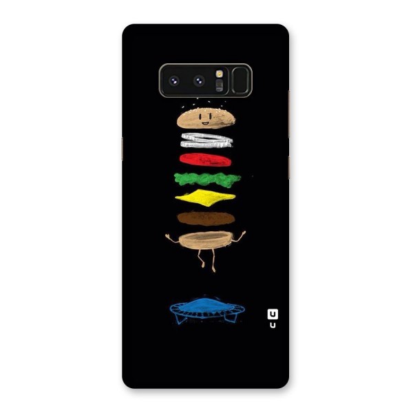 Burger Jump Back Case for Galaxy Note 8