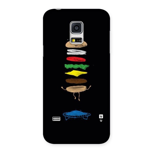 Burger Jump Back Case for Galaxy S5 Mini