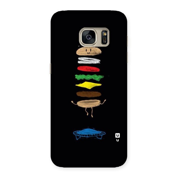 Burger Jump Back Case for Galaxy S7