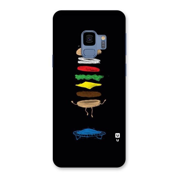 Burger Jump Back Case for Galaxy S9