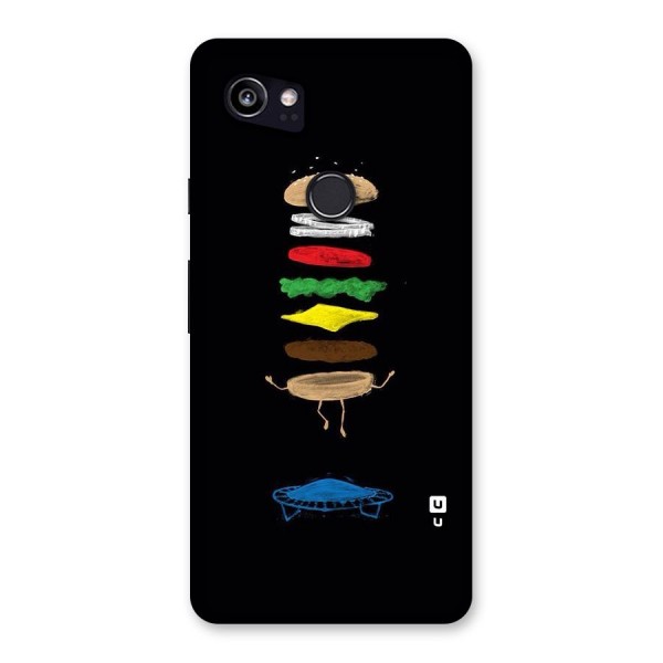 Burger Jump Back Case for Google Pixel 2 XL