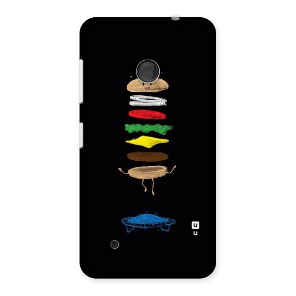 Burger Jump Back Case for Lumia 530