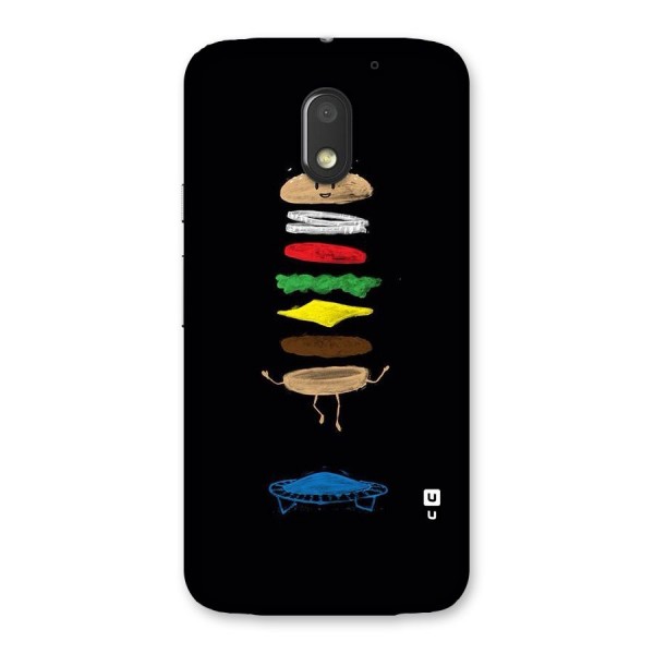 Burger Jump Back Case for Moto E3 Power