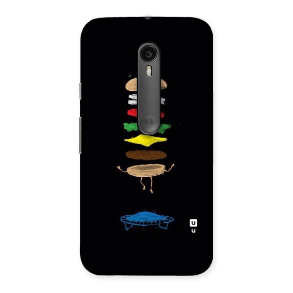 Burger Jump Back Case for Moto G3