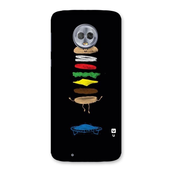 Burger Jump Back Case for Moto G6