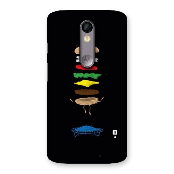 Burger Jump Back Case for Moto X Force