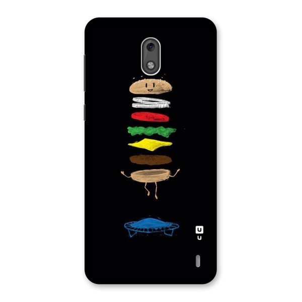 Burger Jump Back Case for Nokia 2