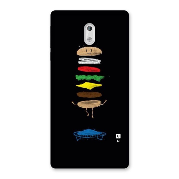 Burger Jump Back Case for Nokia 3