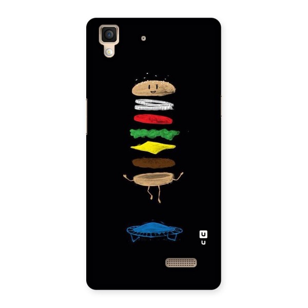 Burger Jump Back Case for Oppo R7