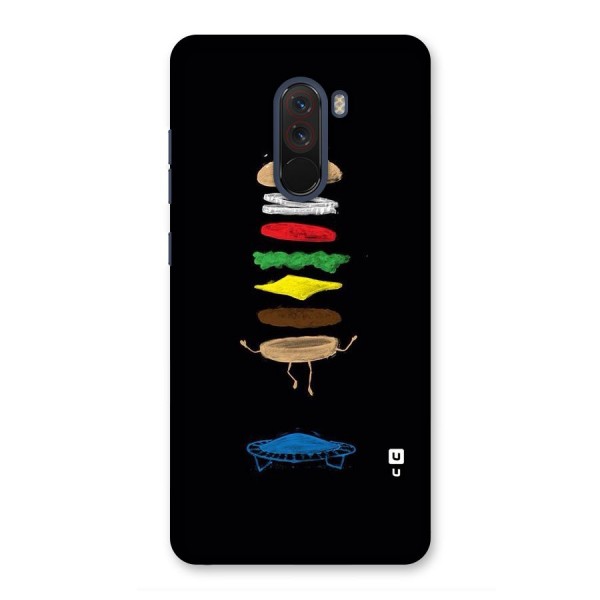 Burger Jump Back Case for Poco F1