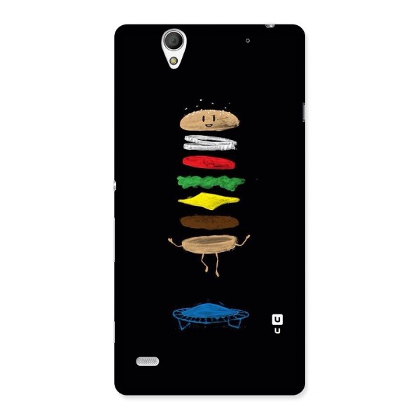 Burger Jump Back Case for Sony Xperia C4