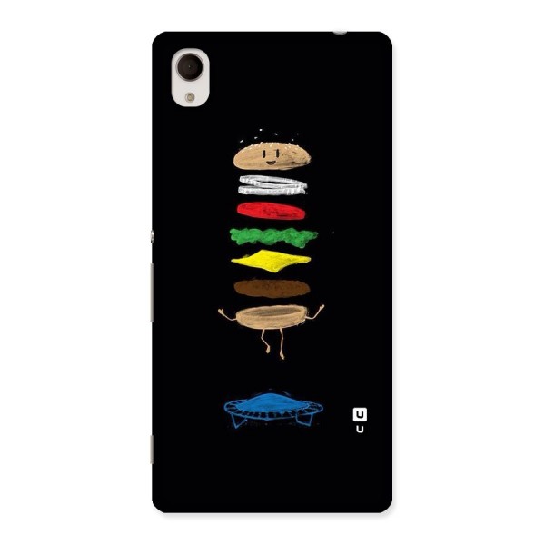 Burger Jump Back Case for Sony Xperia M4