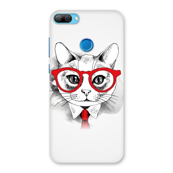 Business Cat Back Case for Honor 9N