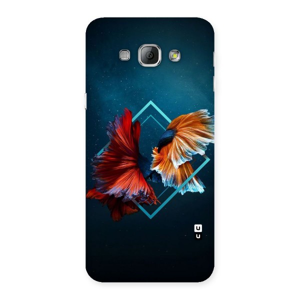 Butterfly Diamond Design Back Case for Galaxy A8