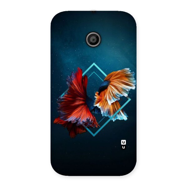 Butterfly Diamond Design Back Case for Moto E