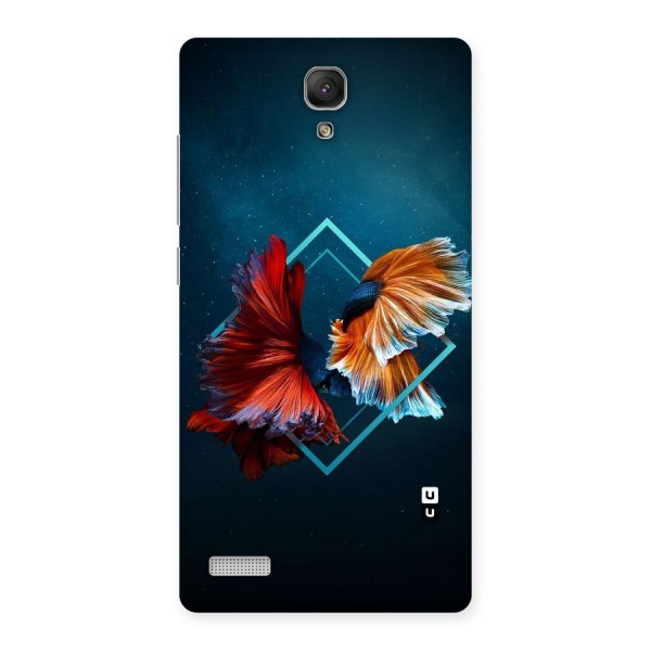 Butterfly Diamond Design Back Case for Redmi Note