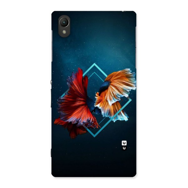 Butterfly Diamond Design Back Case for Sony Xperia Z1