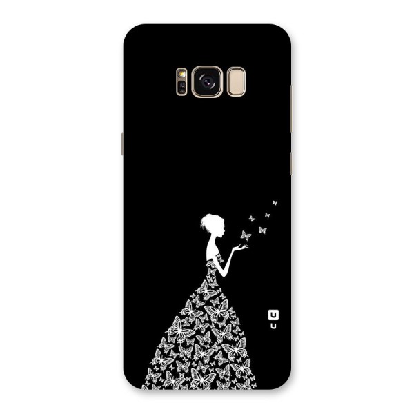 Butterfly Dress Back Case for Galaxy S8 Plus